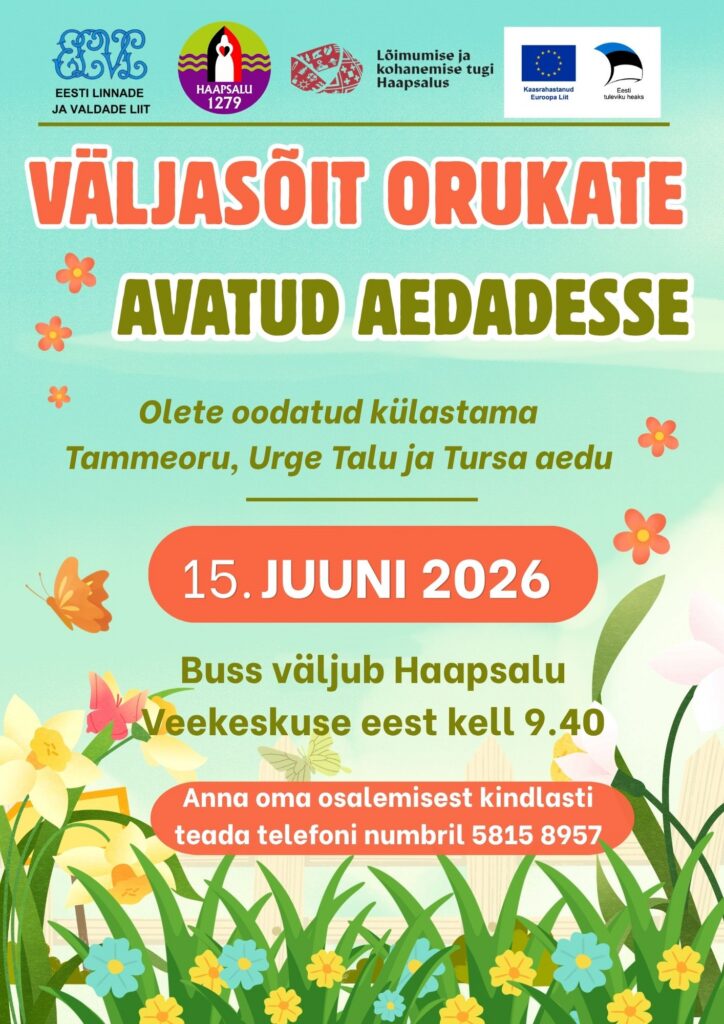 Väljasõit Orukate avatud aedadesse Läänemaal: Tammeoru, Urge talu ja Tursa talu aiad