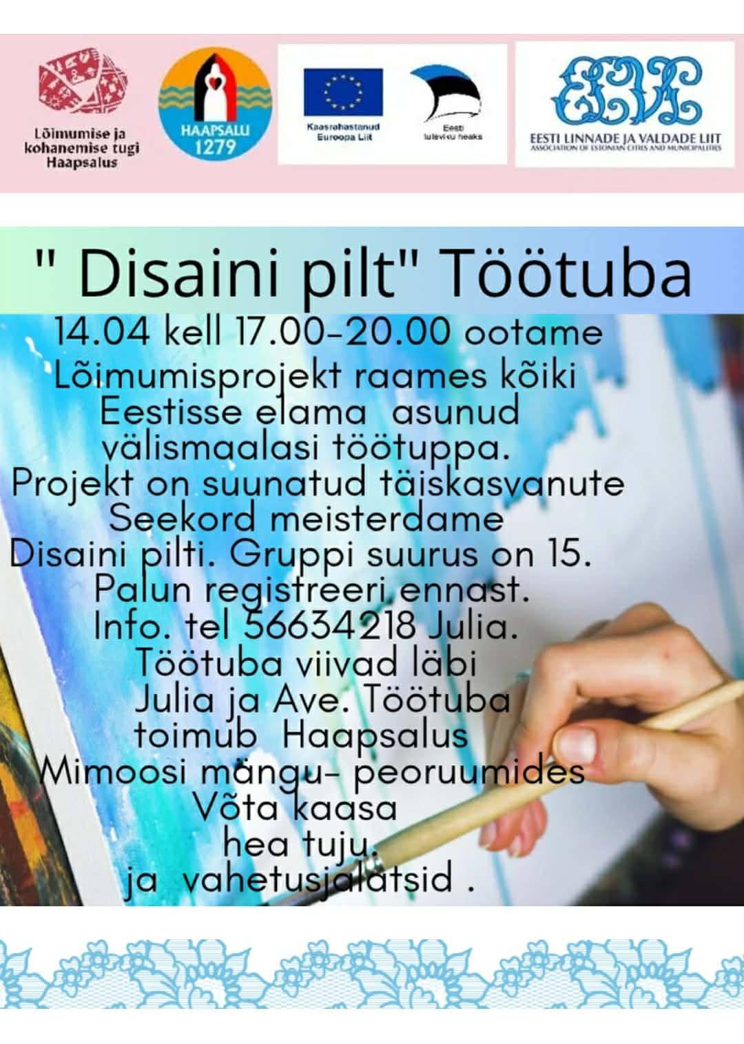 design a picture workshop Haapsalu