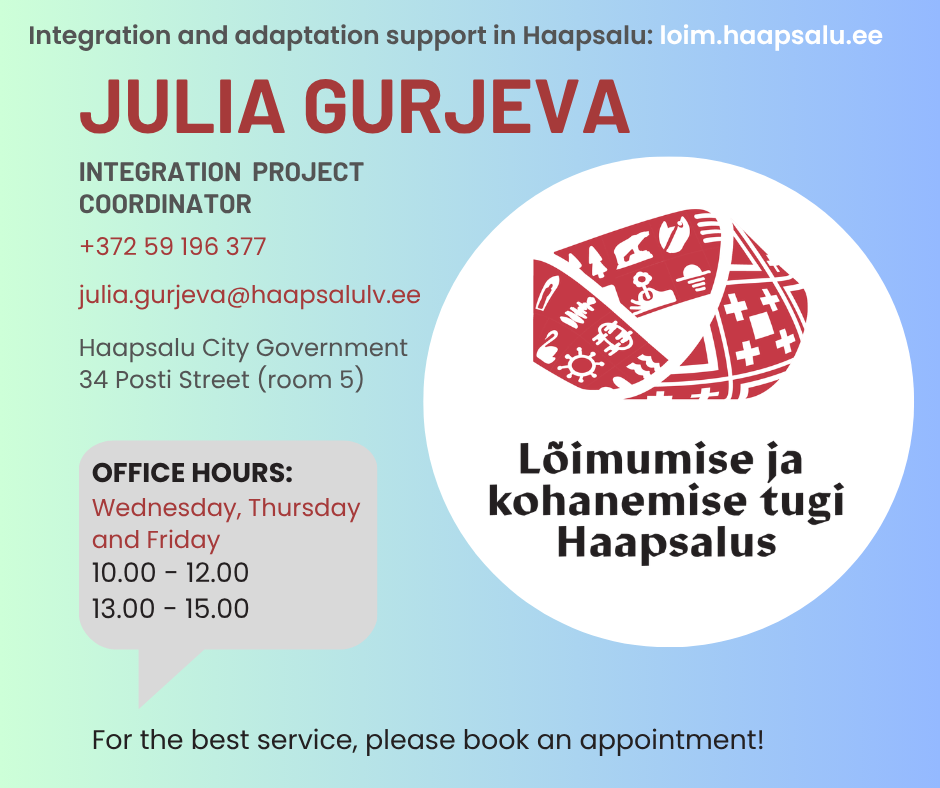 Integration and Adaptation Support Services in Haapsalu