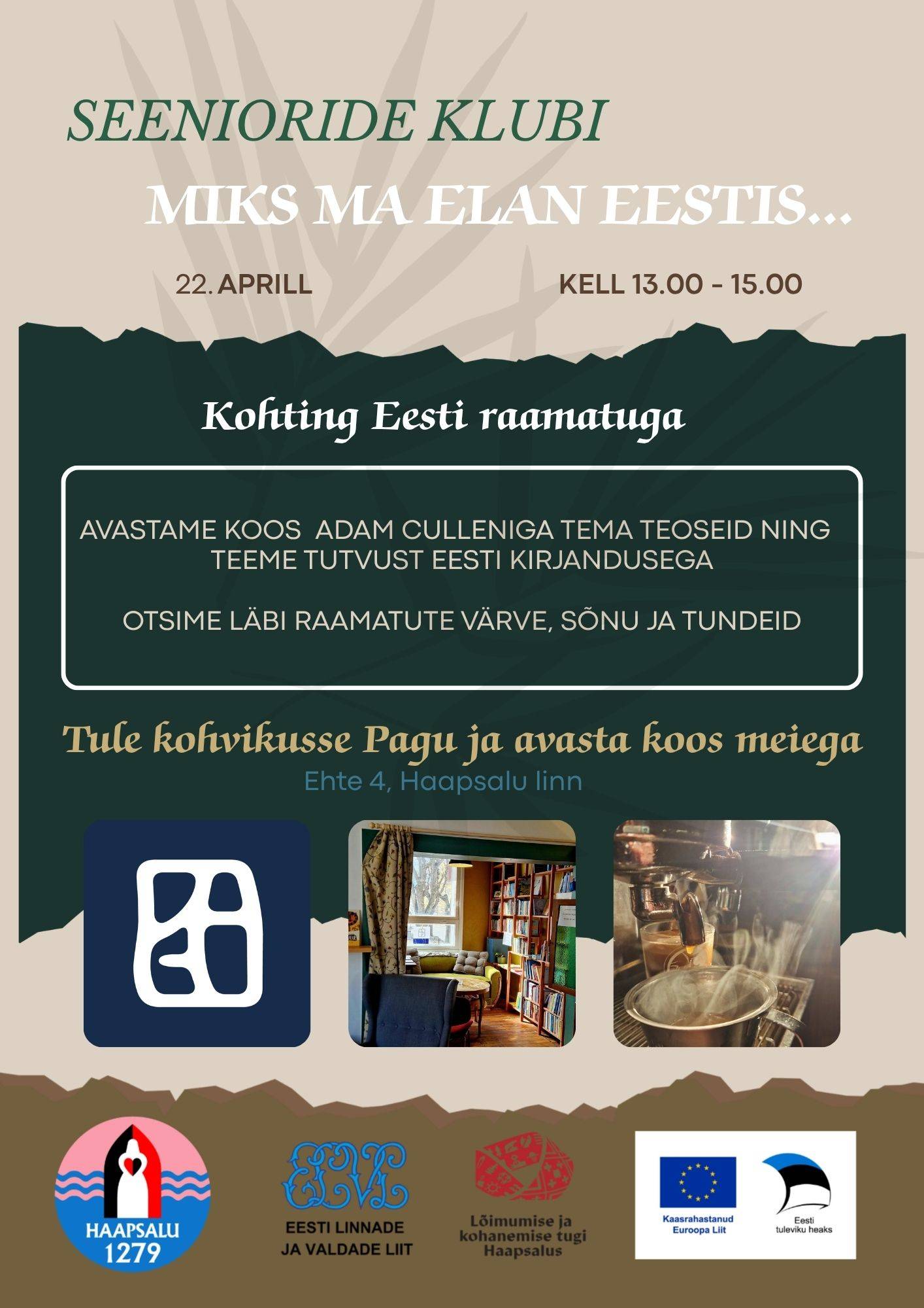 Eesti kirjanduse kohtumine Haapsalus Adam Culleniga